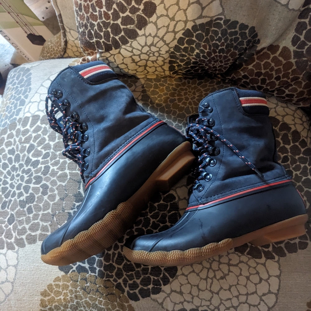 Goop x Sperry waterproof 'Saltwater' duck boots - Picture 5 of 12